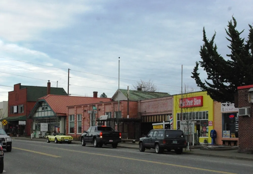 Main Street in downtown Tigard